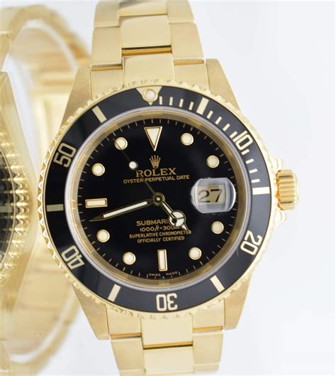 2019 rolex submariner solid gold|rolex submariner 18k yellow gold.